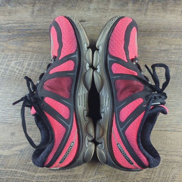 Brooks PureFlow 2 Womens Pink Black Running Shoes Size 6.5 B Pure Flow - Picture 8 of 12